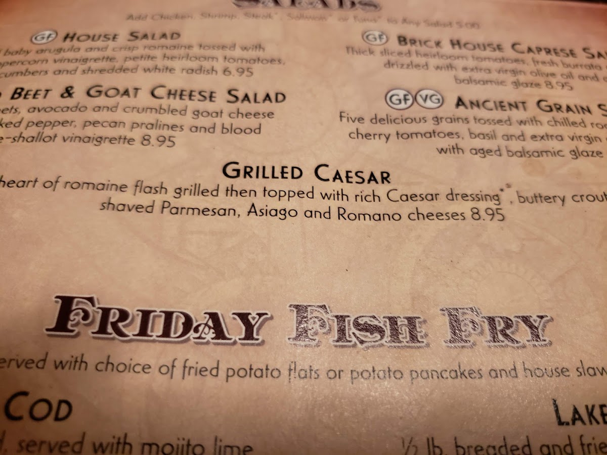 Menu Brick House Llc-9