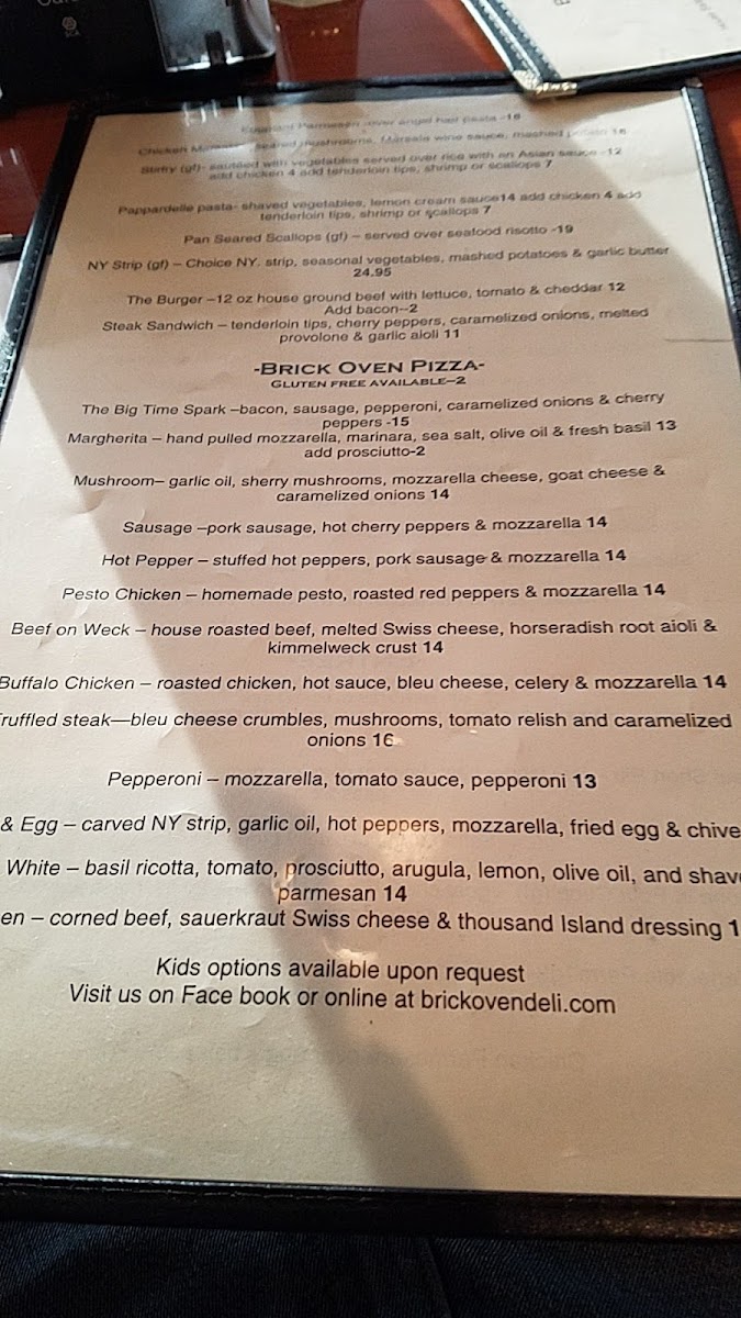 Menu Brick Oven Bistro-2