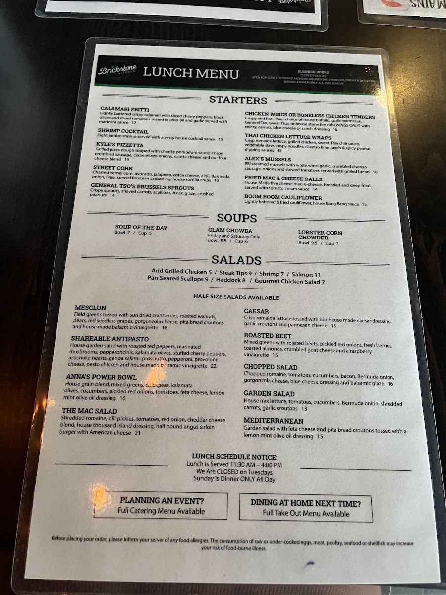 Menu Brickstone Kitchen-5