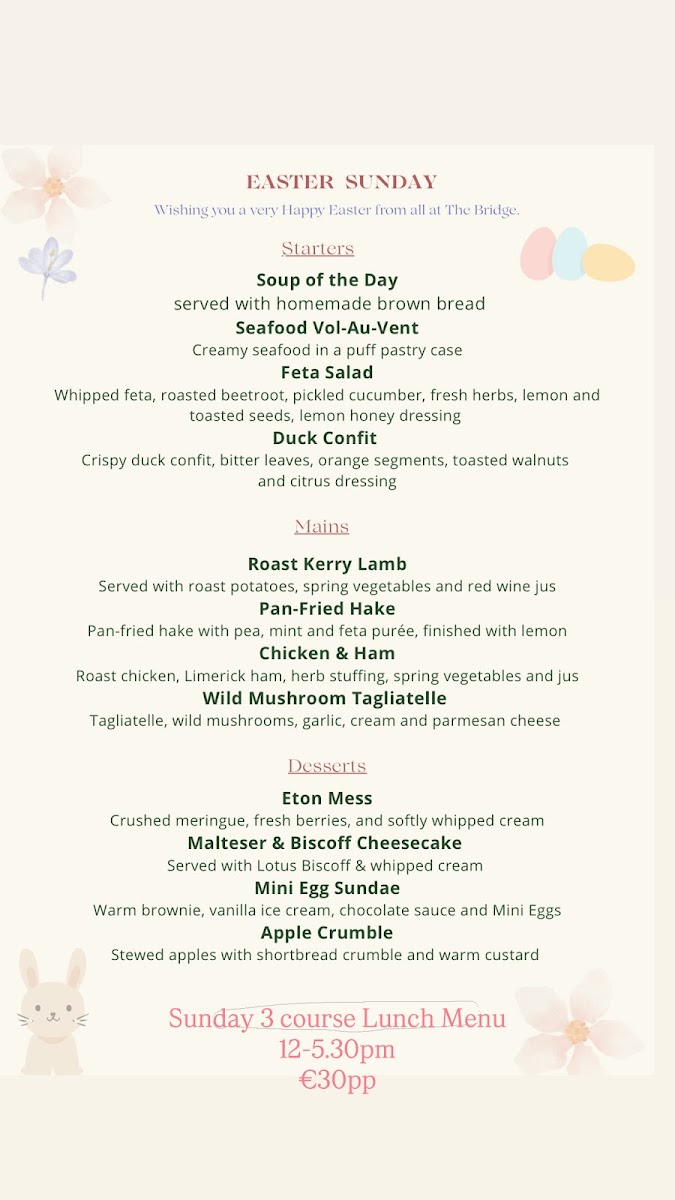 Menu Bridge Cafe & Bistro-2