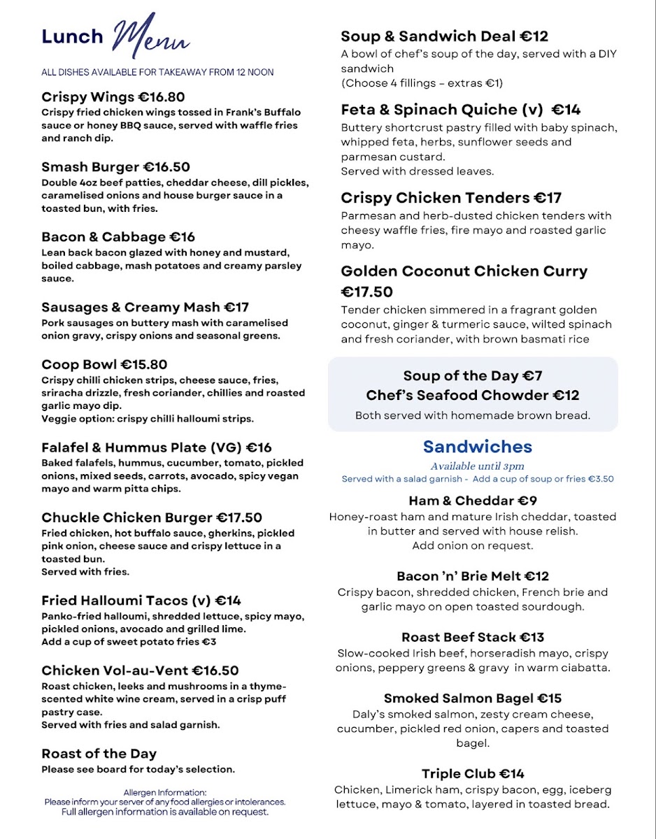 Menu Bridge Cafe & Bistro-3