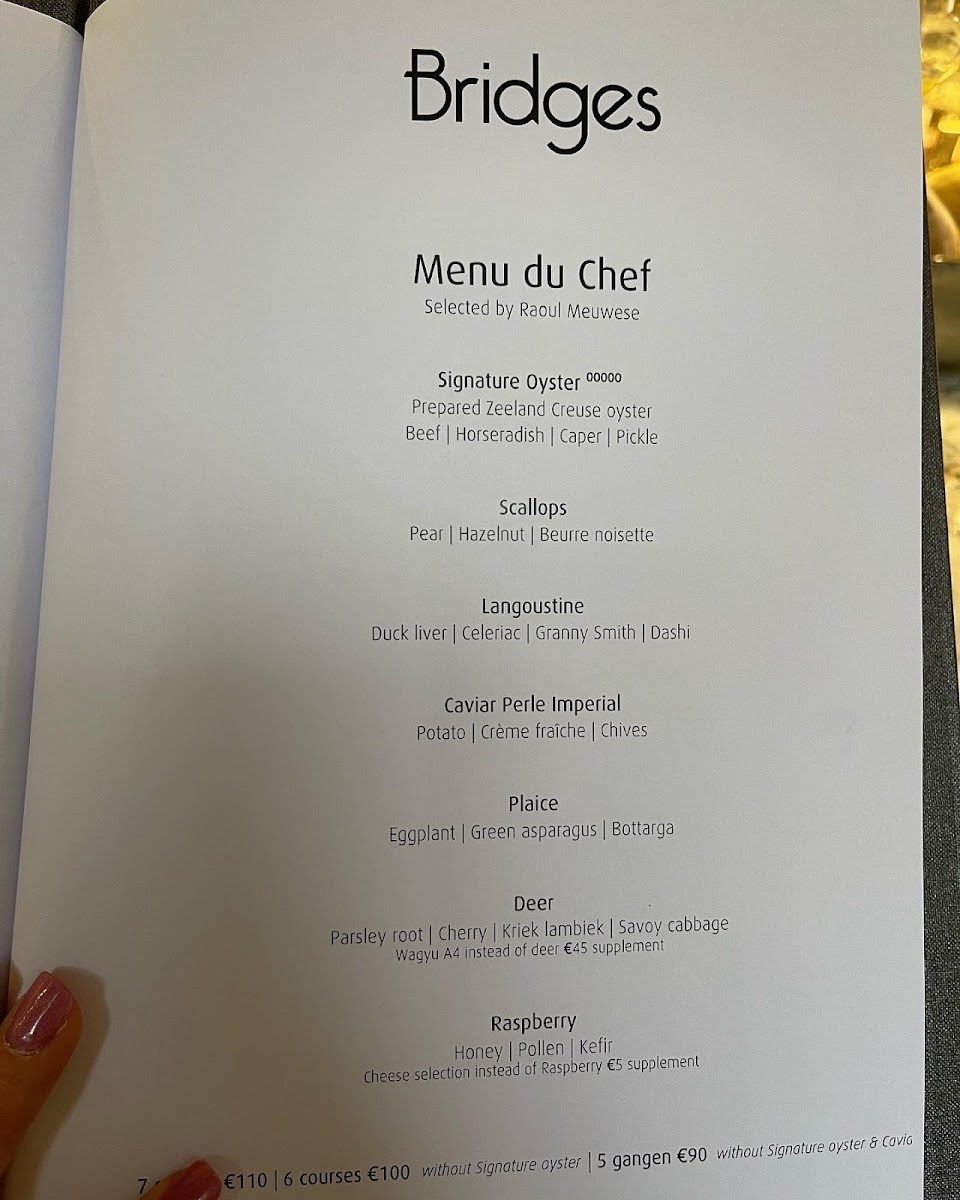 Menu Bridges-1