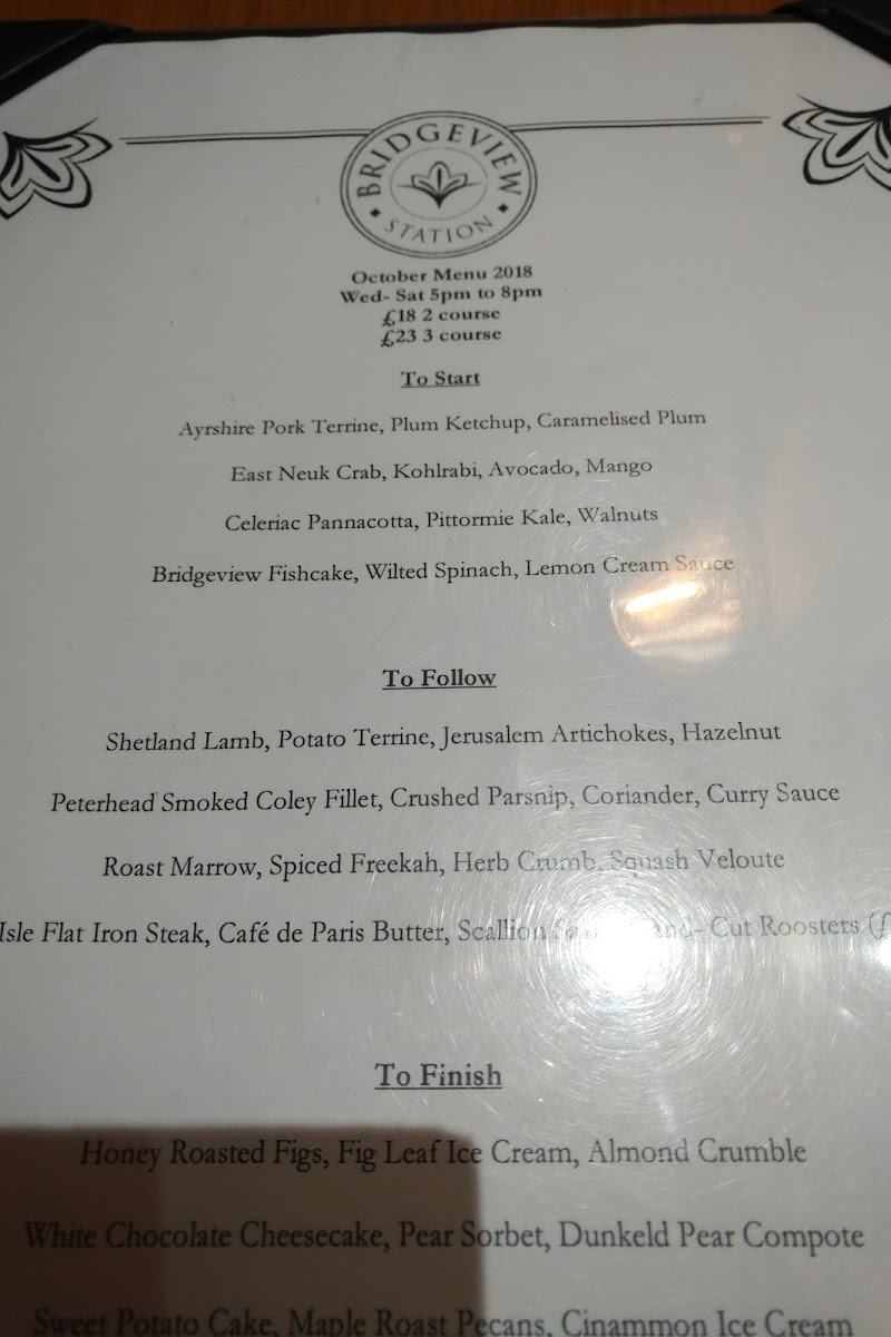 Menu Bridgeview Station Restaurant-8