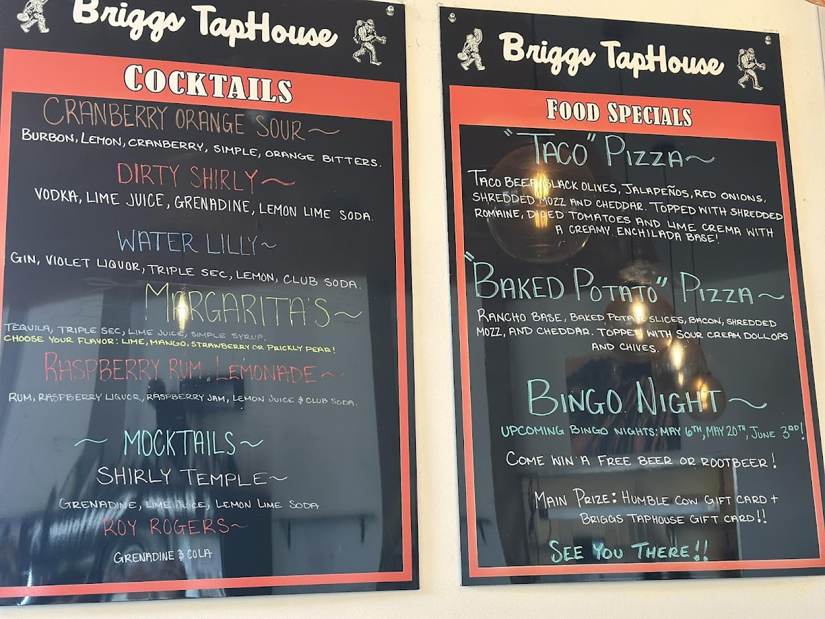 Menu Briggs Taphouse-2