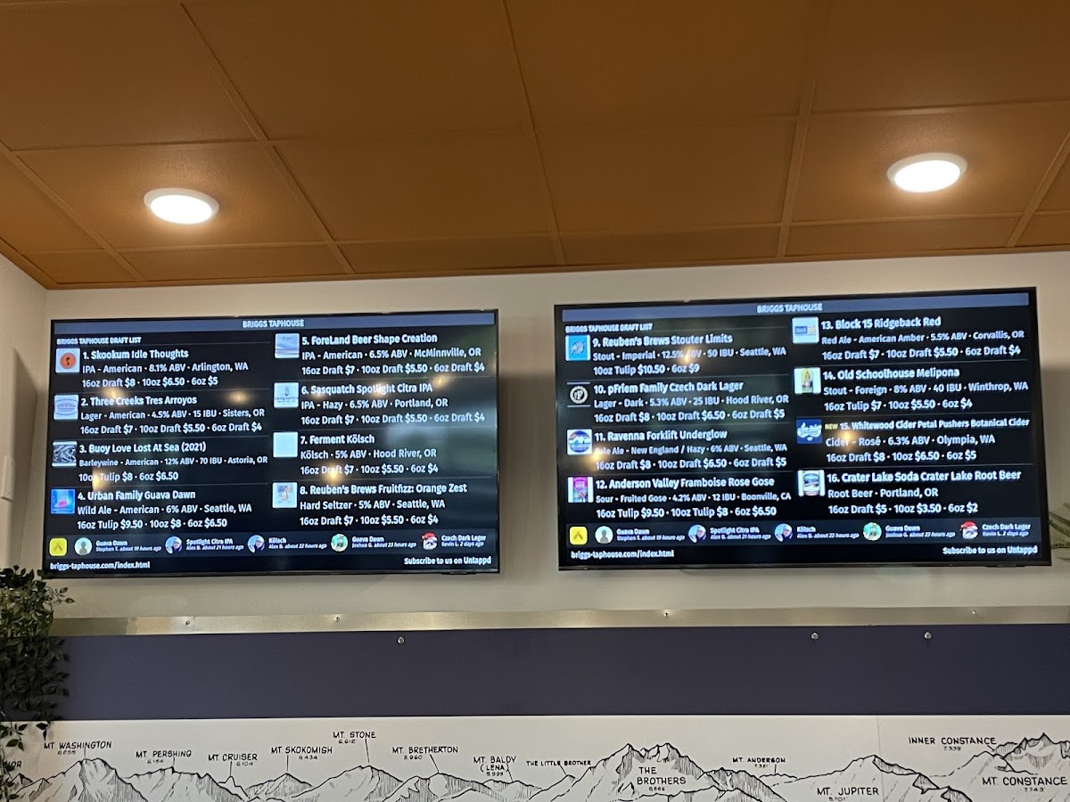 Menu Briggs Taphouse-8