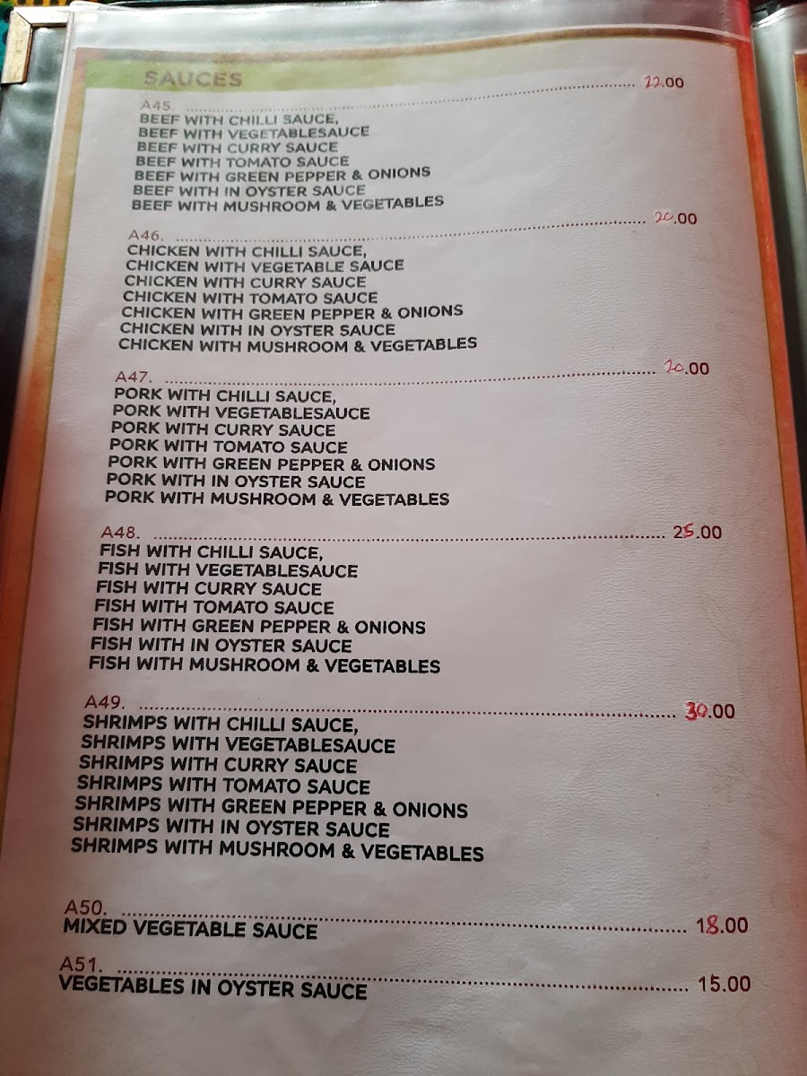 Menu Brigina Restaurant And Bar-1