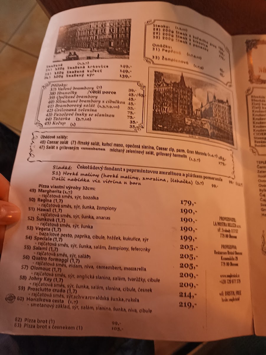 Menu Bristol Olomouc-6