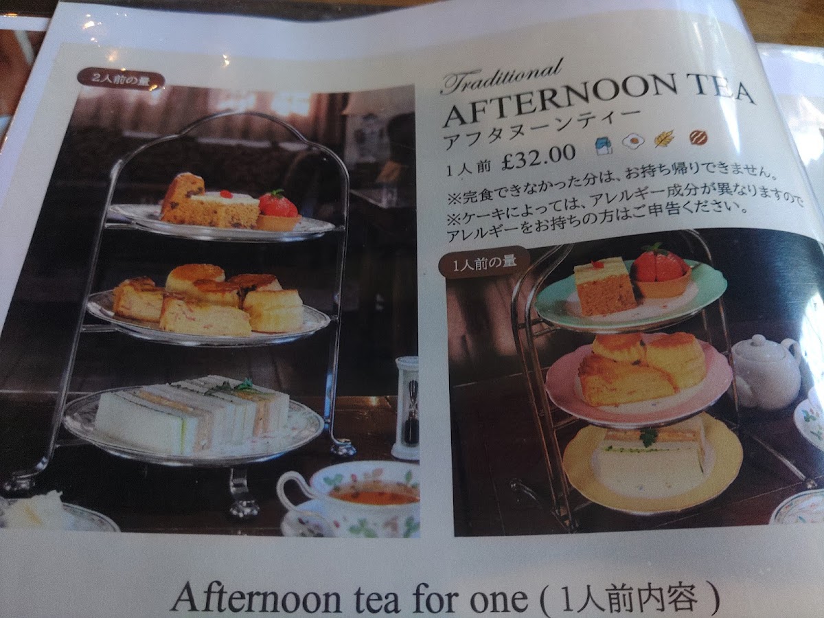 Menu British Hills Ascot Tea Room-8