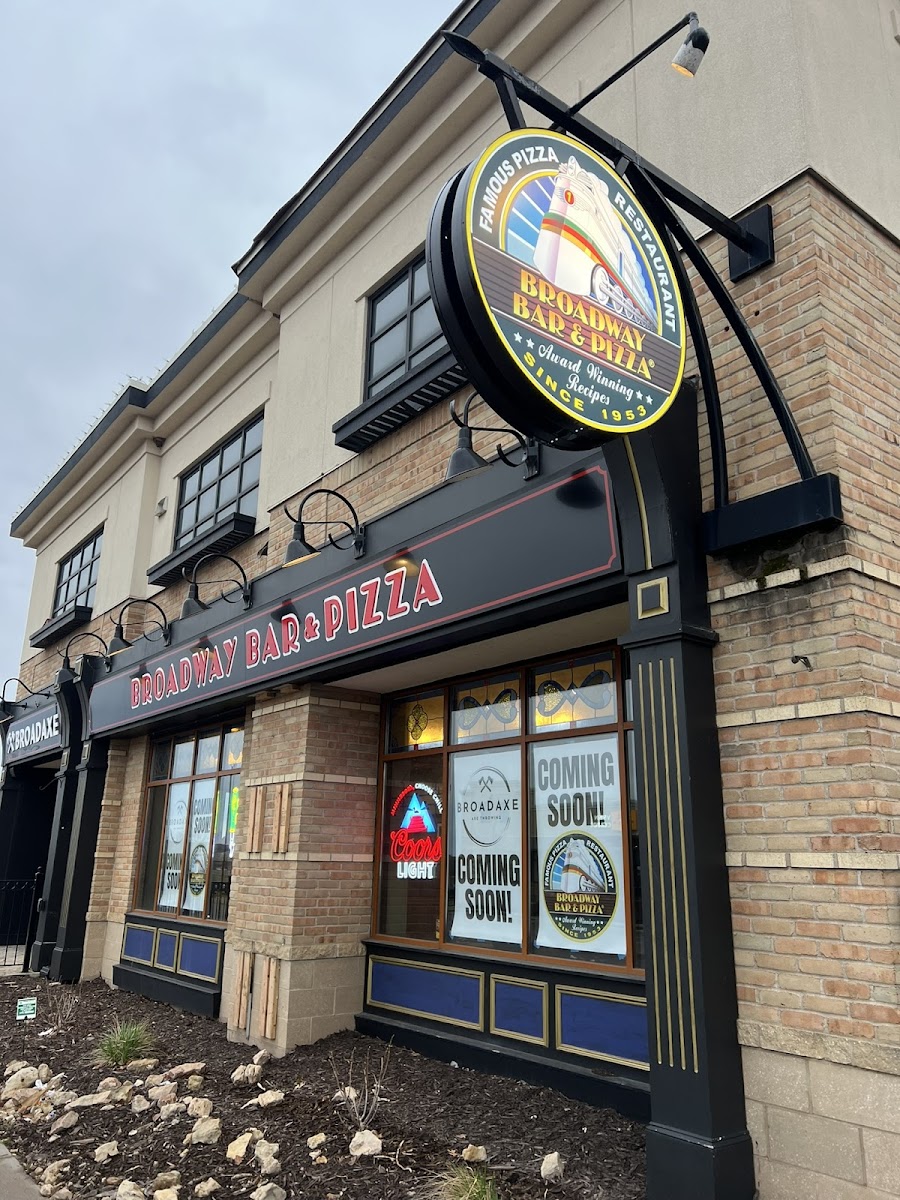 Broadway Bar & Pizza With Broadaxe