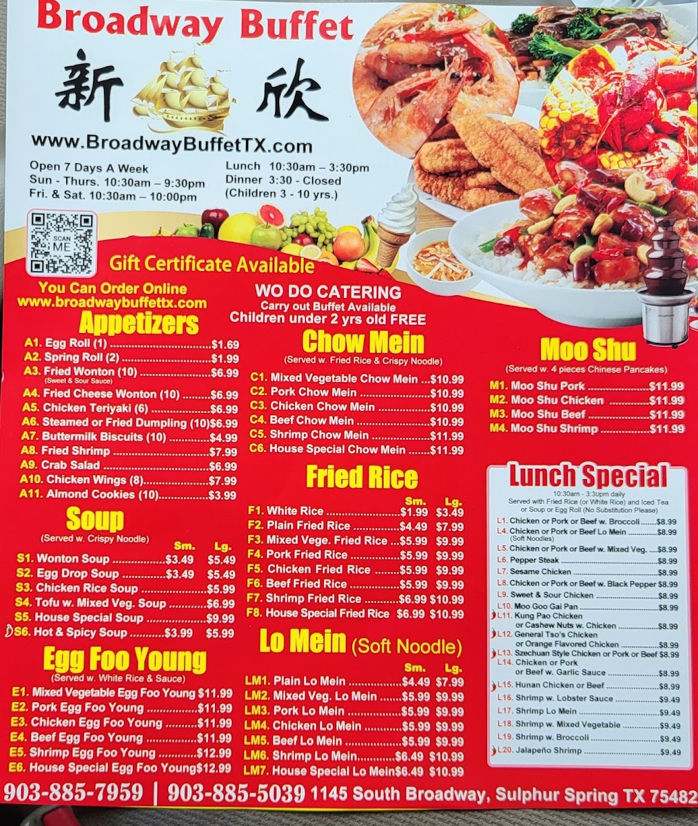 Menu Broadway Buffet-4
