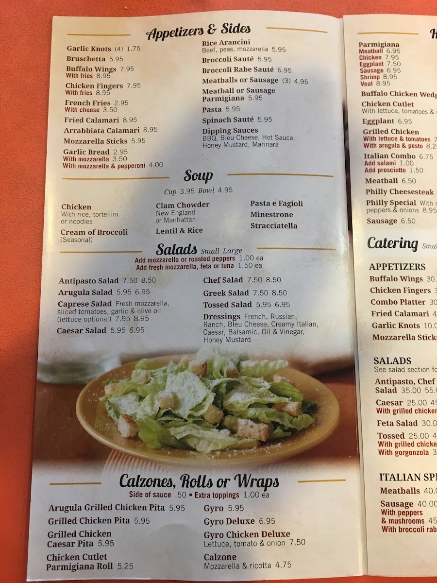 Menu Broadway North Pizzeria Restaurant-2