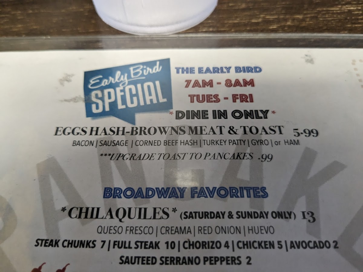 Menu Broadway Pancake House-10