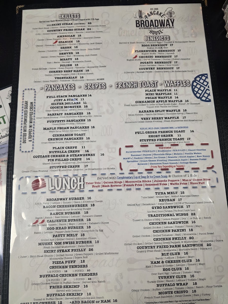 Menu Broadway Pancake House-3