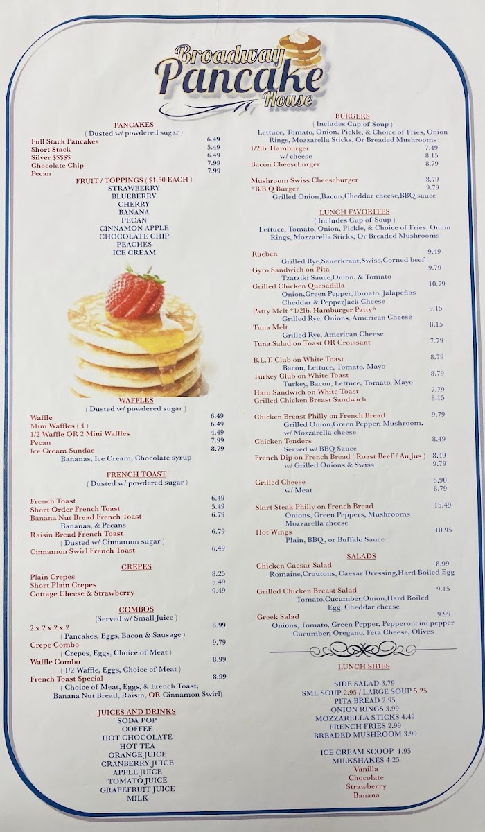 Menu Broadway Pancake House-4