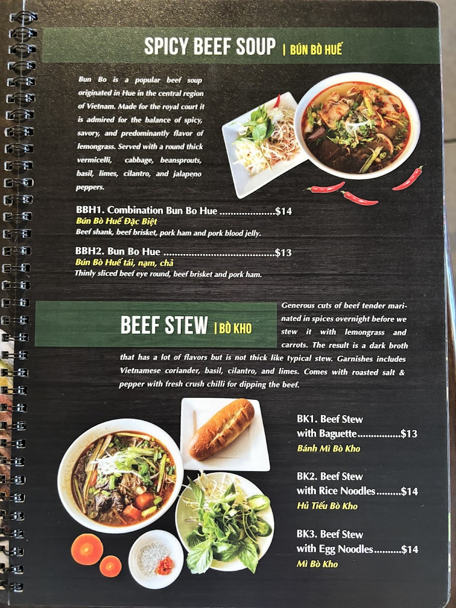 Menu Broken Rice & Pho Restaurant Com Tam Viet-5