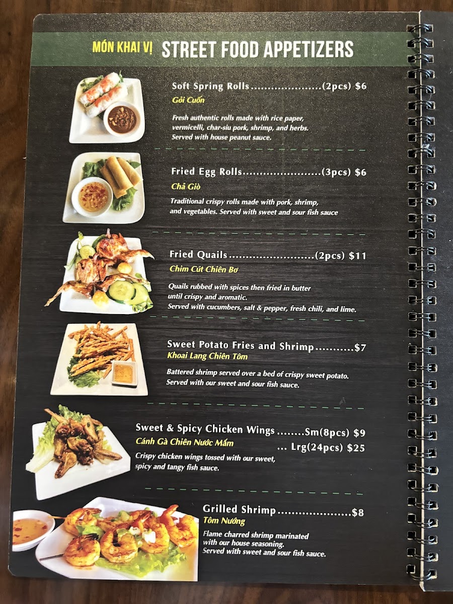 Menu Broken Rice & Pho Restaurant Com Tam Viet-8
