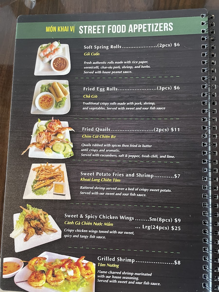 Menu Broken Rice & Pho Restaurant Com Tam Viet-9
