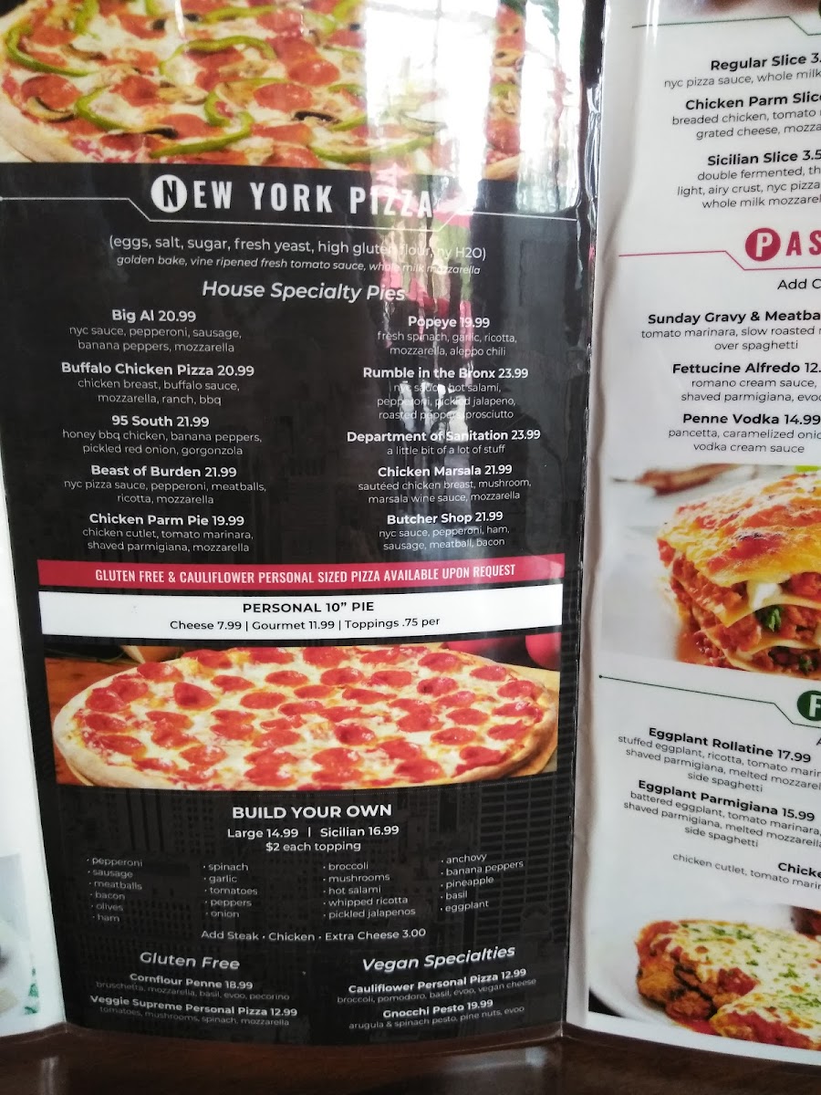 Menu Bronx House Pizza - Ormond Beach-7