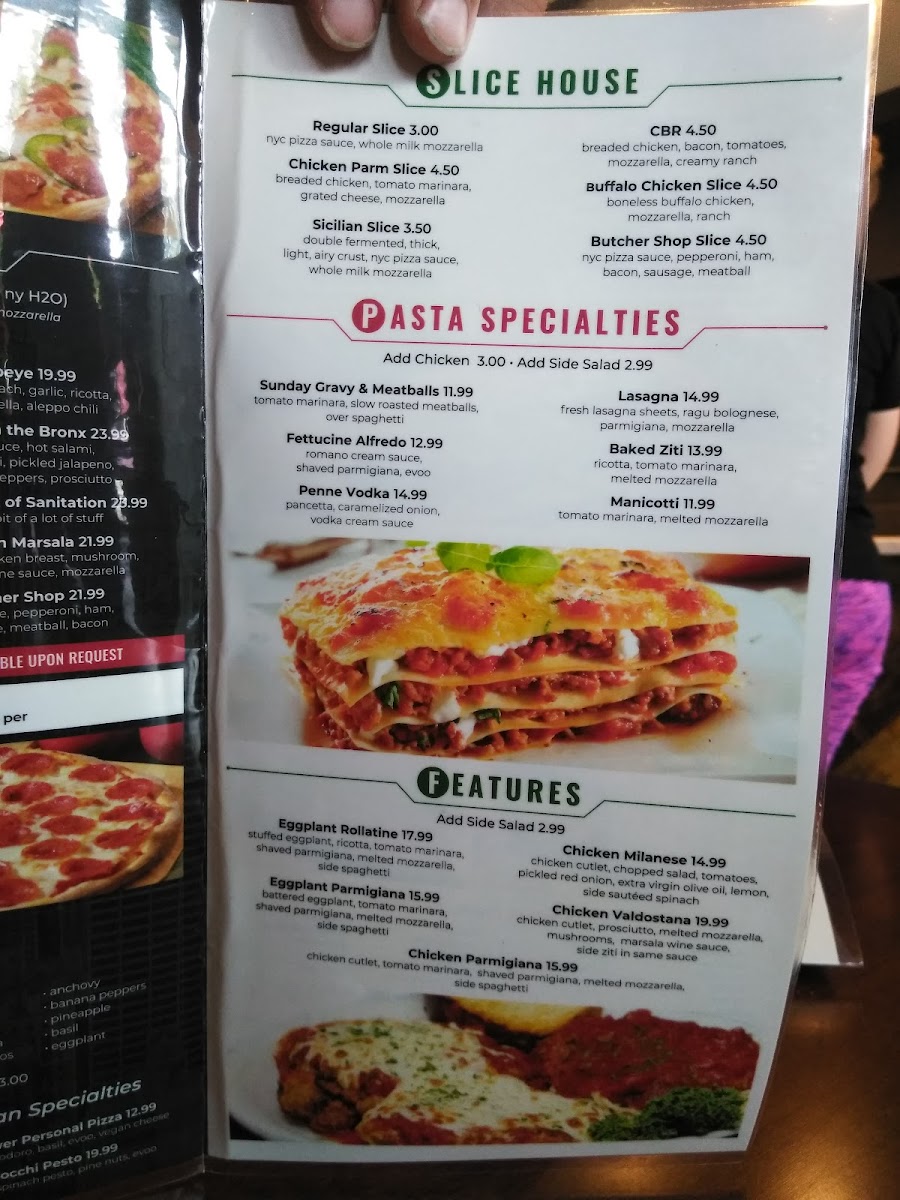 Menu Bronx House Pizza - Ormond Beach-9