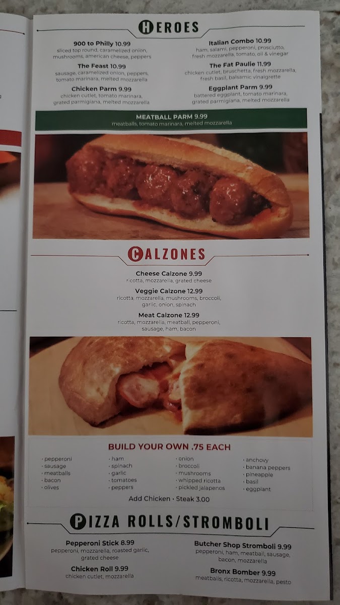 Menu Bronx House Pizza - Port Orange-8