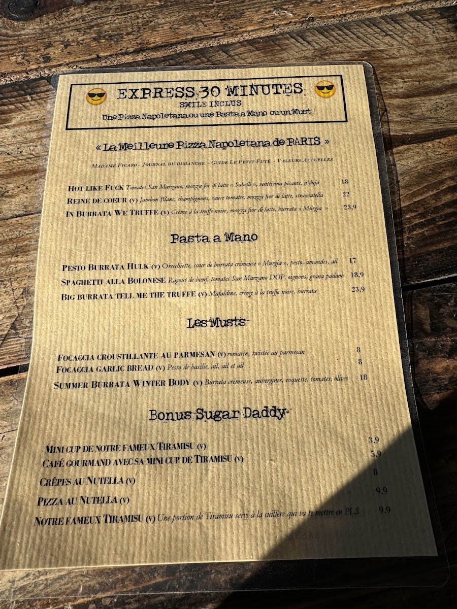 Menu Bronx Pizzeria-1