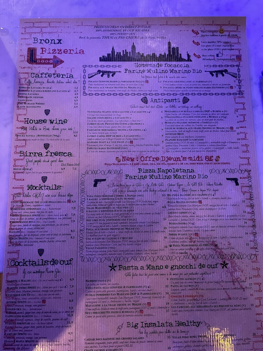Menu Bronx Pizzeria-7