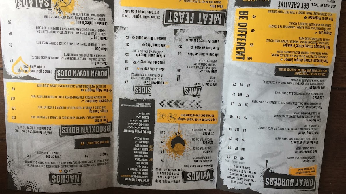 Menu Brooklyn Brothers Bedford-2