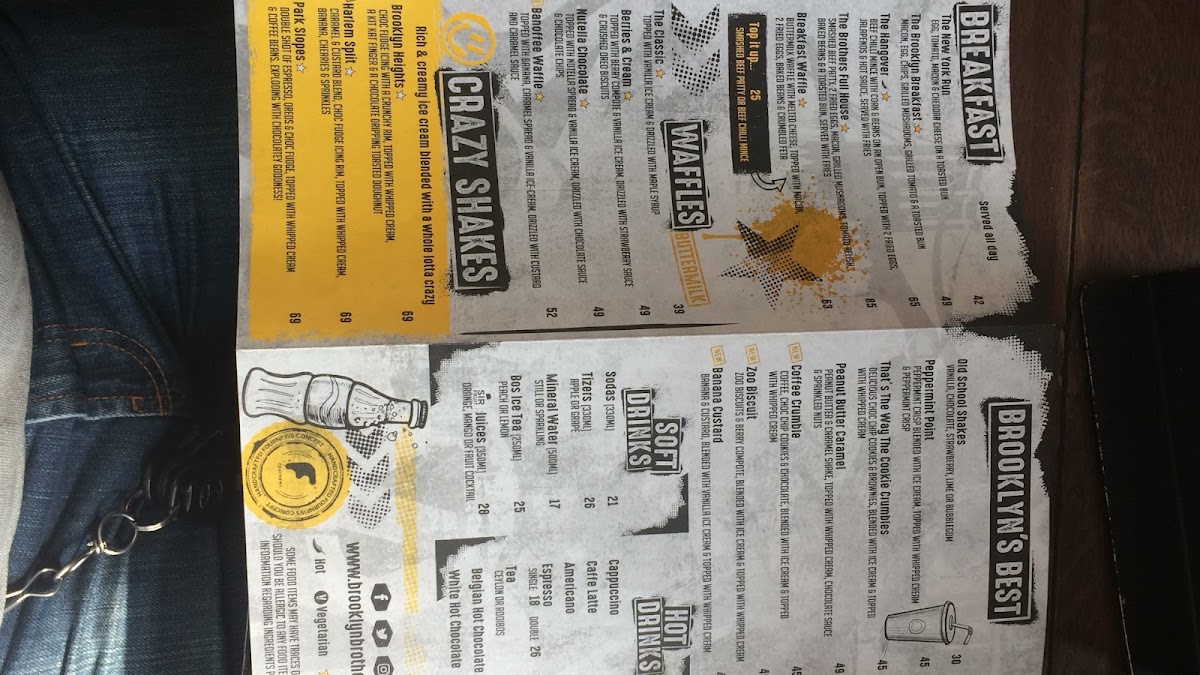 Menu Brooklyn Brothers Bedford-7
