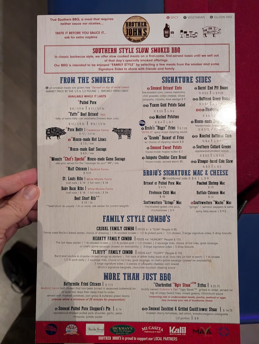 Menu Brother John's Beer Bourbon & Bbq-5