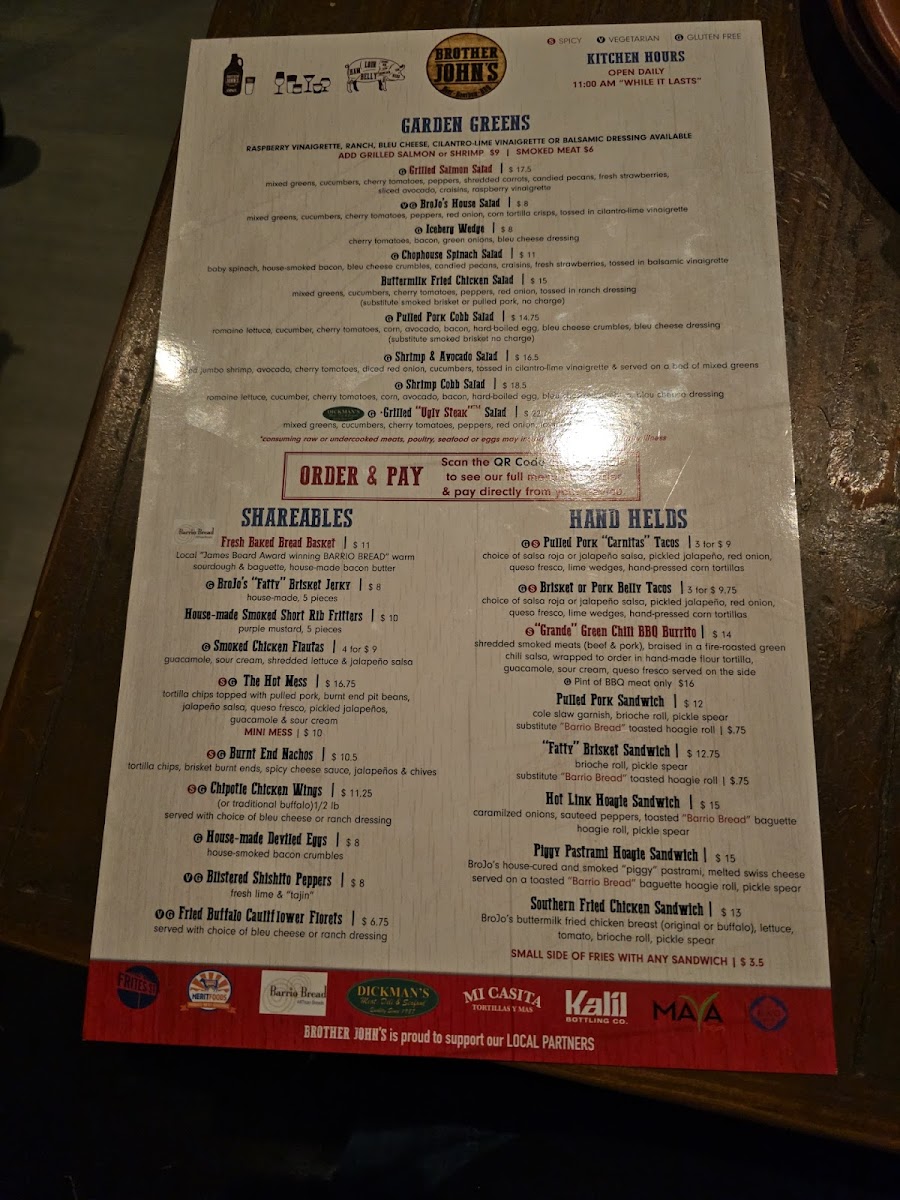 Menu Brother John's Beer Bourbon & Bbq-7