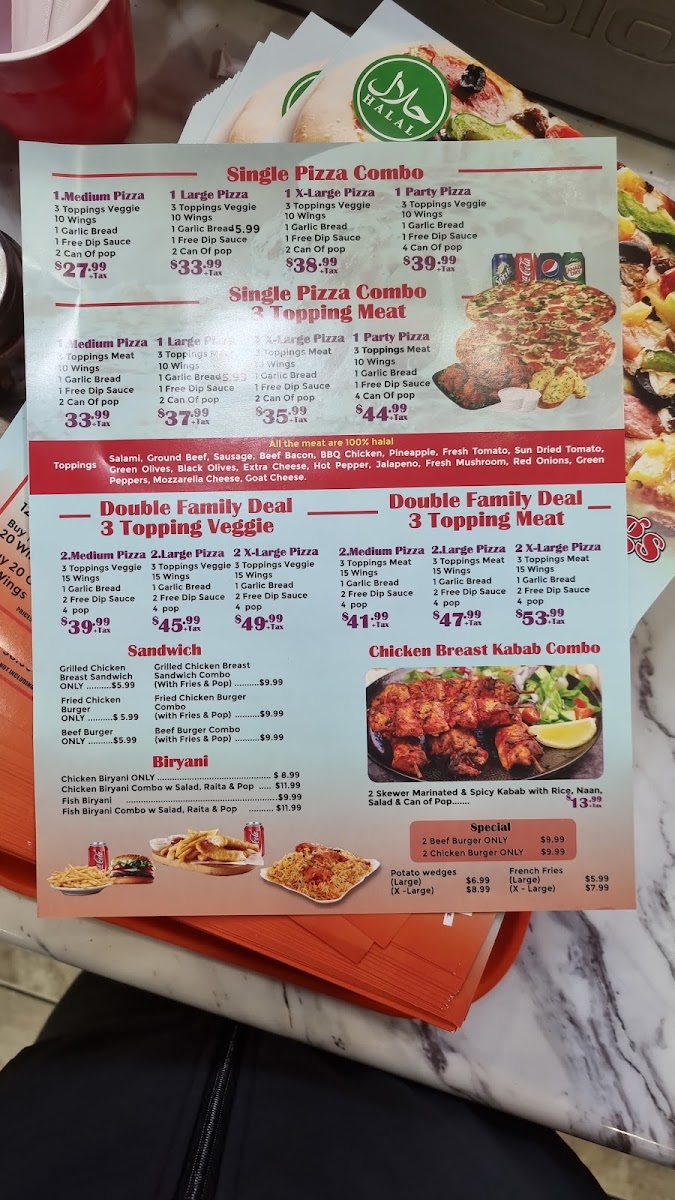 Menu Brothers Pizza & Wings-4