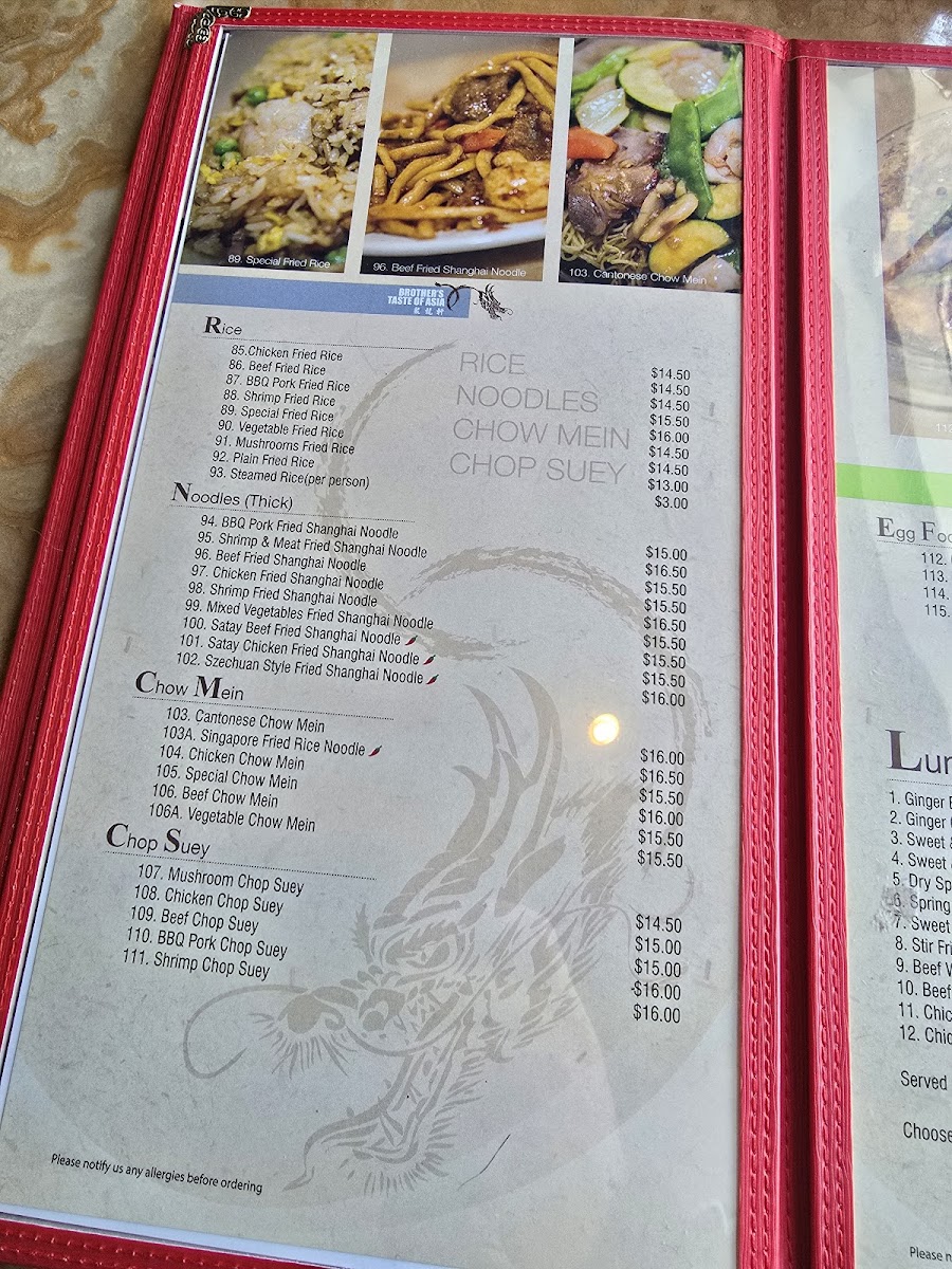 Menu Brothers Taste Of Asia-10