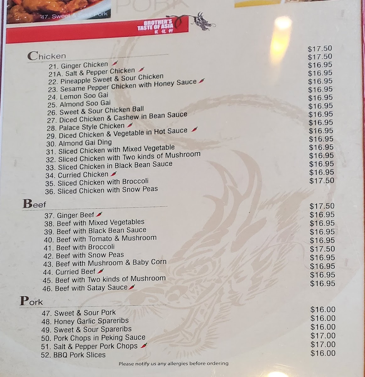 Menu Brothers Taste Of Asia-4