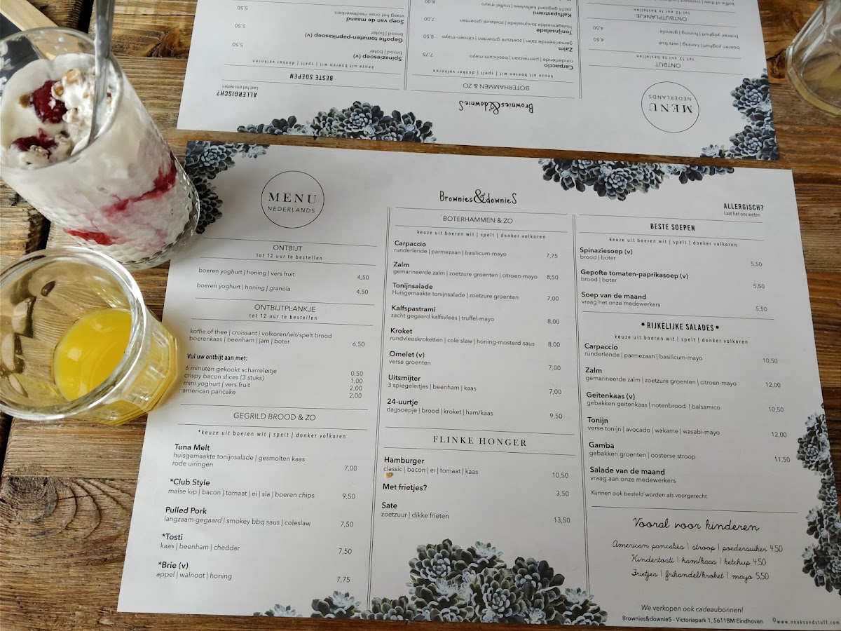 Menu Brownies&downies Victoriapark Eindhoven-6