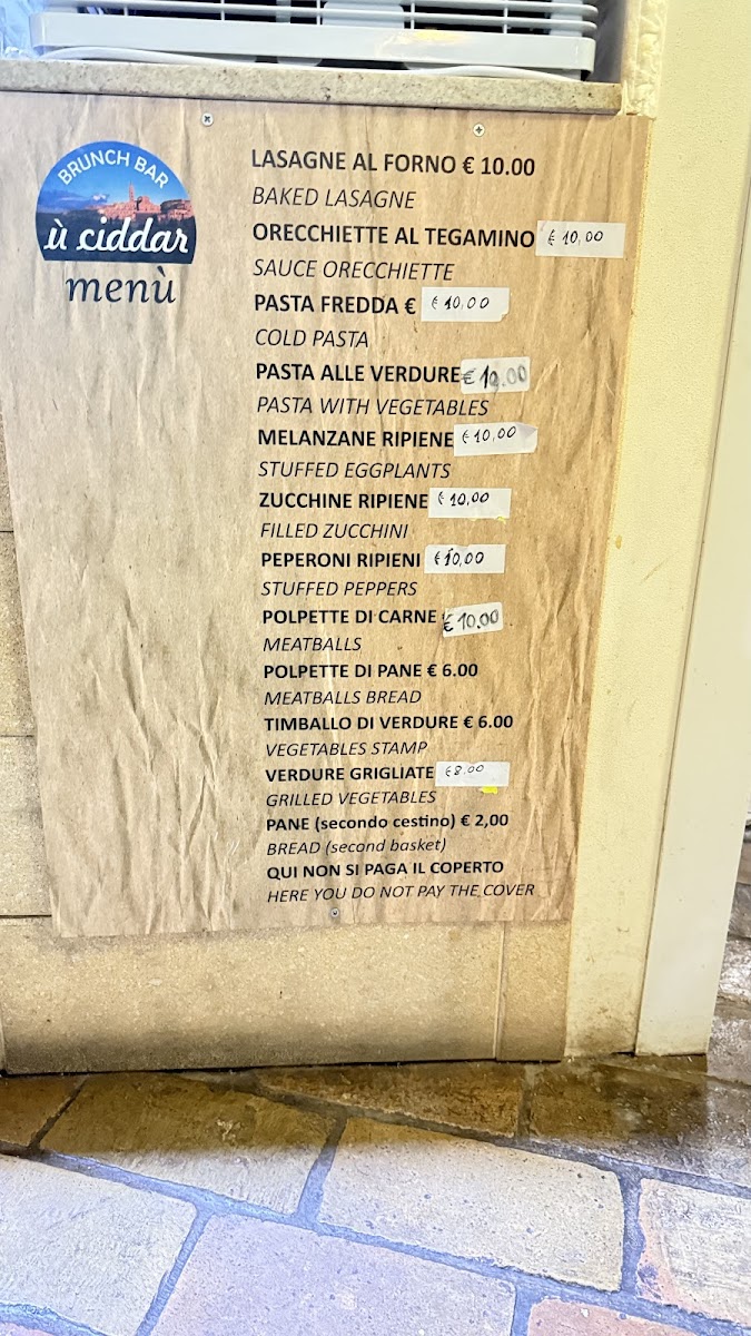 Menu Brunch Bar U' Ciddar-1