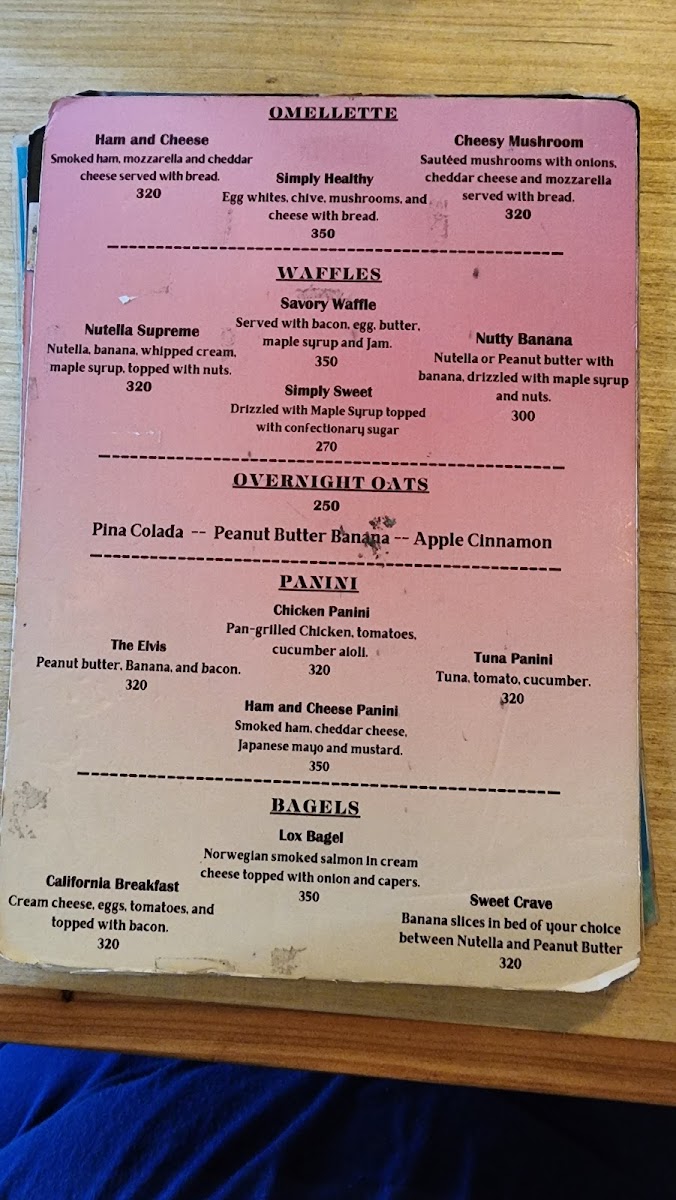 Menu Brunch El Nido-6