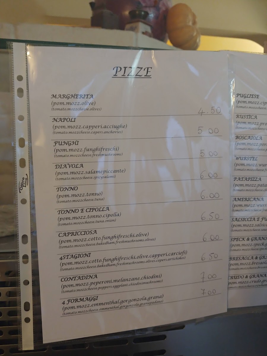 Menu Bruno's Pizzeria-5