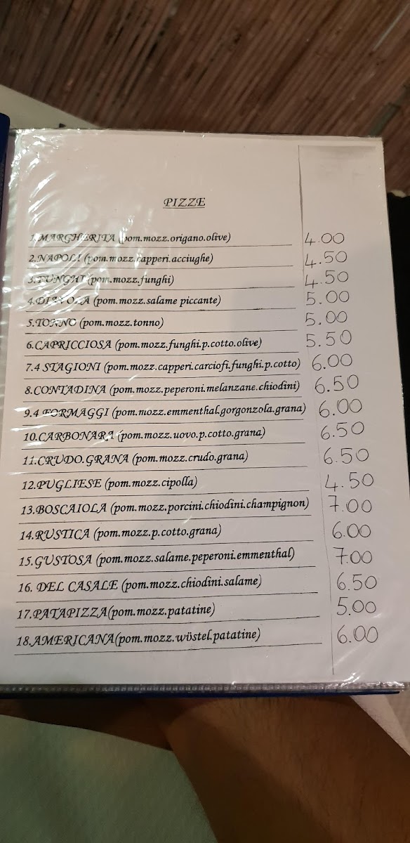 Menu Bruno's Pizzeria-7