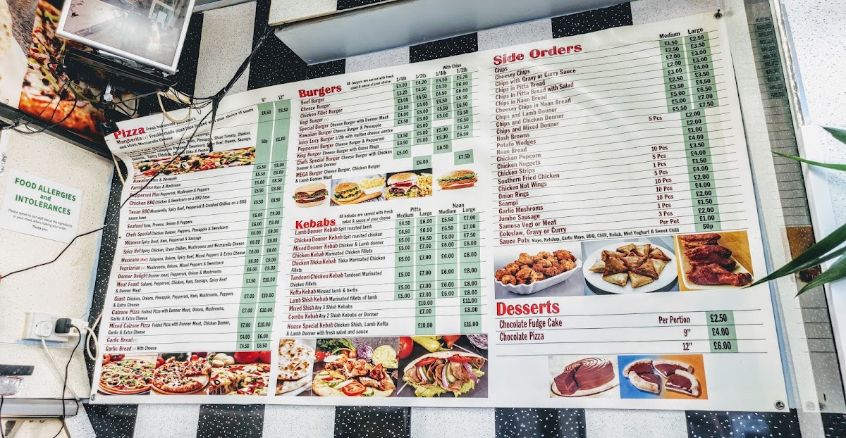 Menu Brynsiencyn Kebab House-1