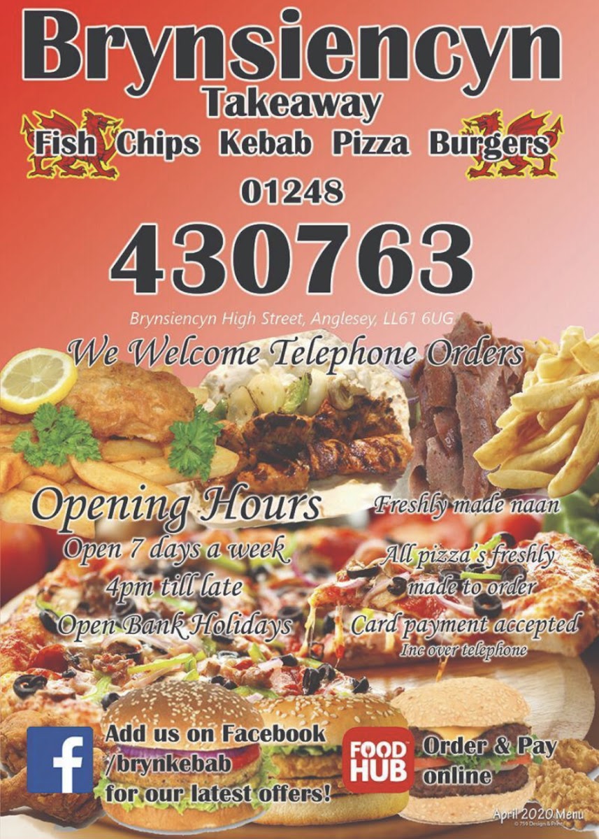 Menu Brynsiencyn Kebab House-2