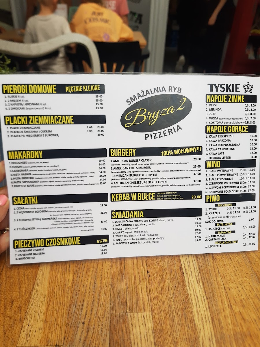 Menu Bryza Ii-10