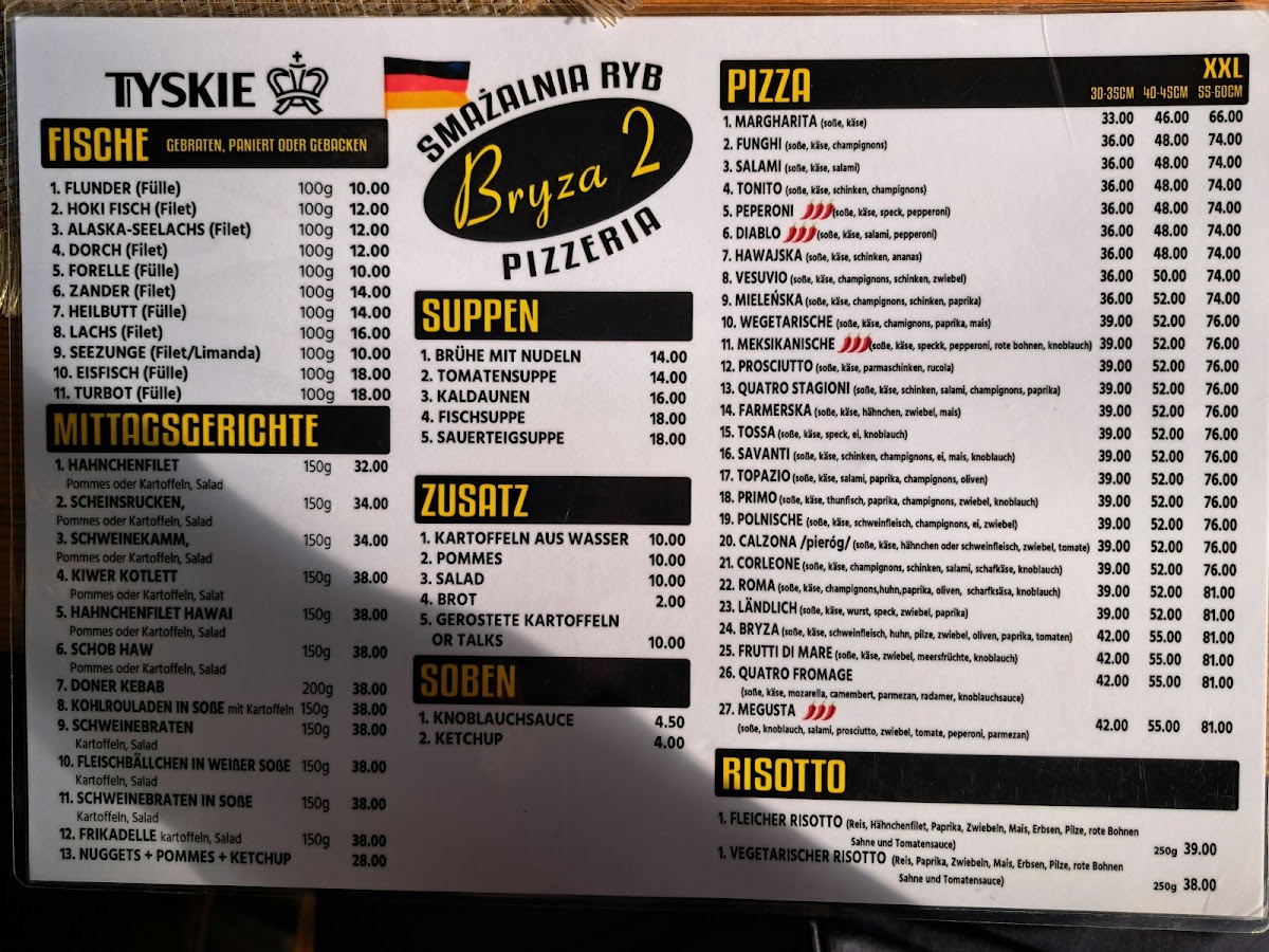 Menu Bryza Ii-4