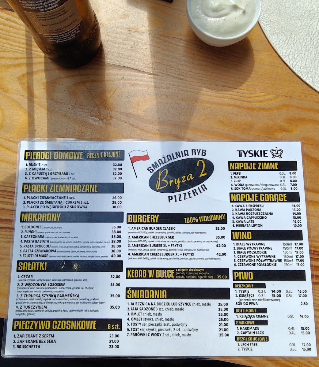 Menu Bryza Ii-5