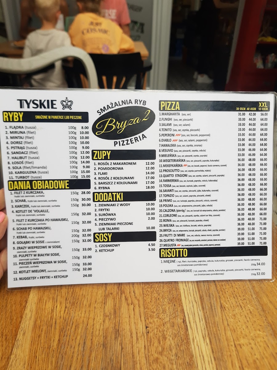 Menu Bryza Ii-9