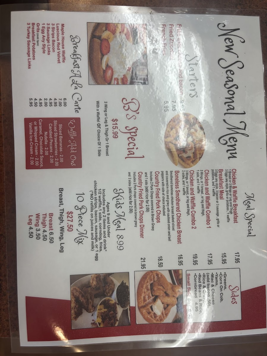 Menu B's Chicken & Waffles-2