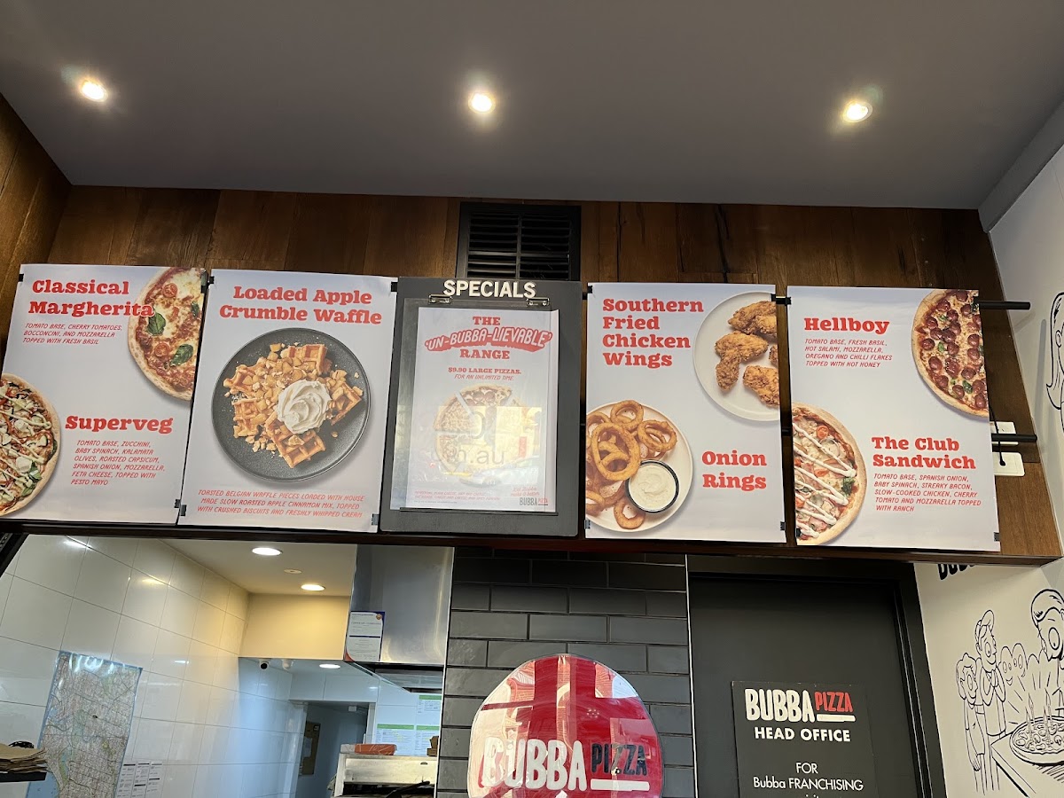 Menu Bubba Pizza Richmond-2