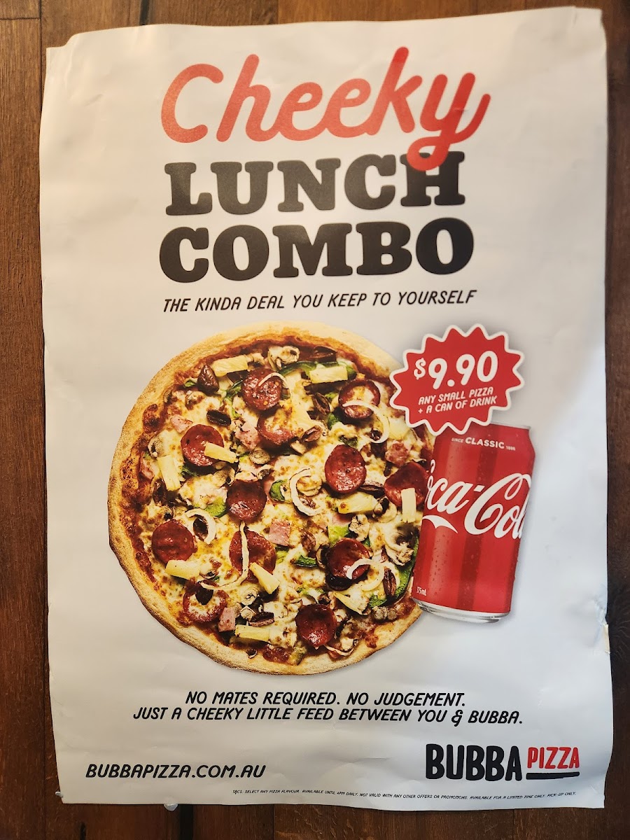 Menu Bubba Pizza Richmond-4