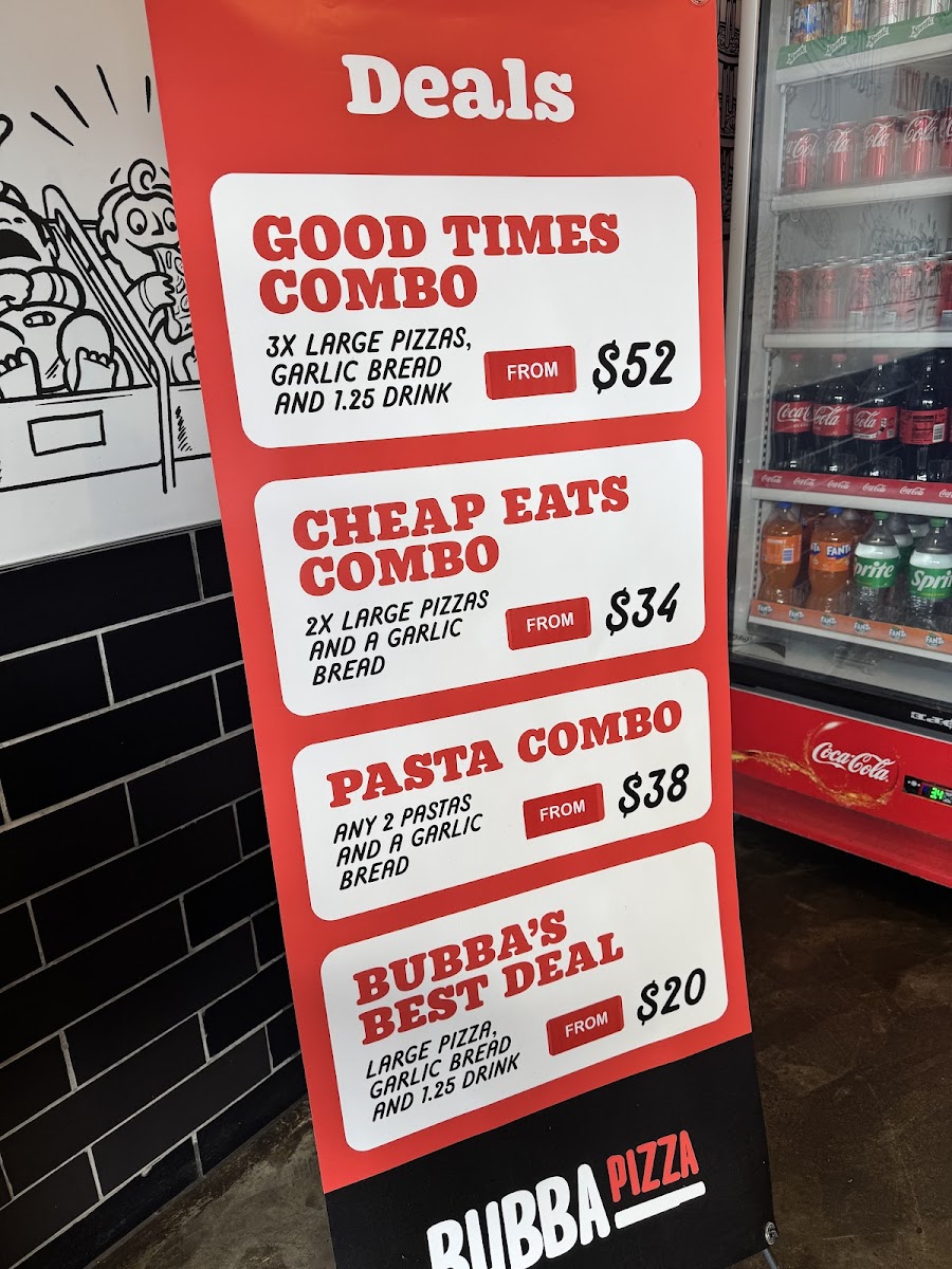 Menu Bubba Pizza Richmond-7