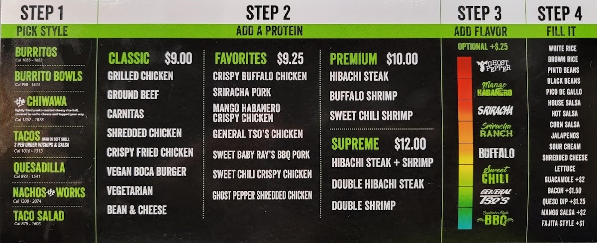 Menu Bubbakoo's Burritos-5