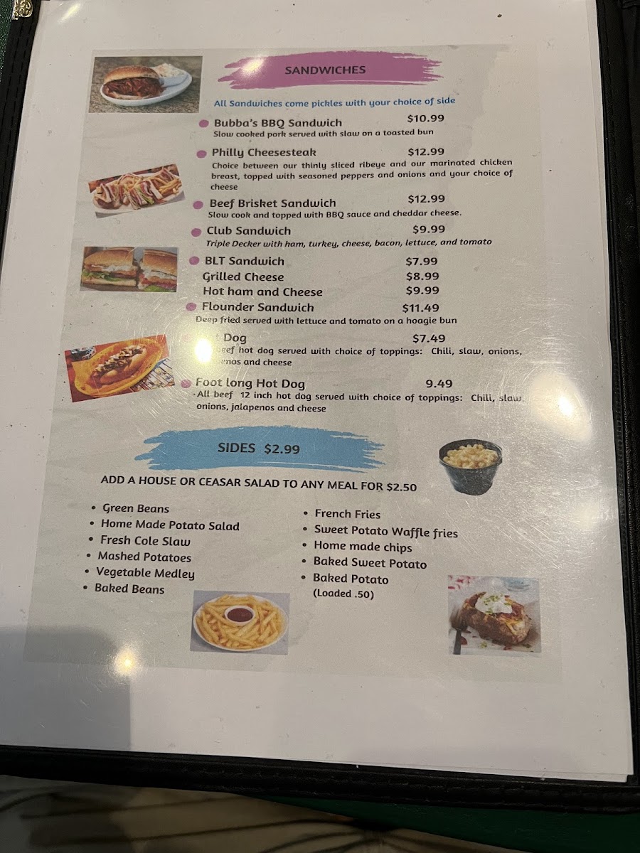 Menu Bubba's Good Eats-4